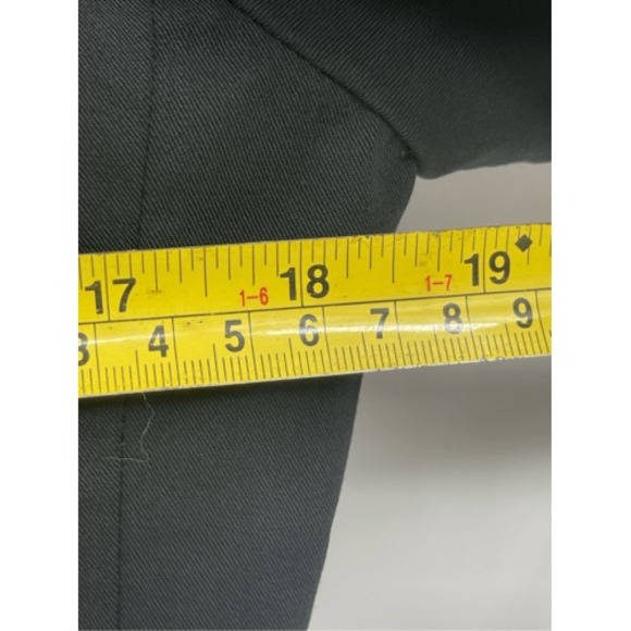 Elie Tahari Shift Dress Women Medium Knee Length Black Short Sleeve V Neck Wool - Picture 6 of 11